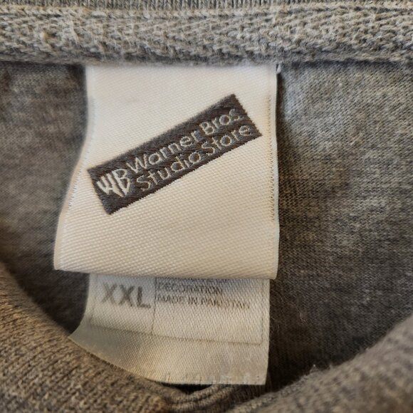 Warner Bros Polo Weekend Wildman Tazmanian Devil Fishing Size XXL - Picture 5 of 7